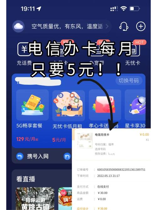 电信副卡套餐哪个最划算?
