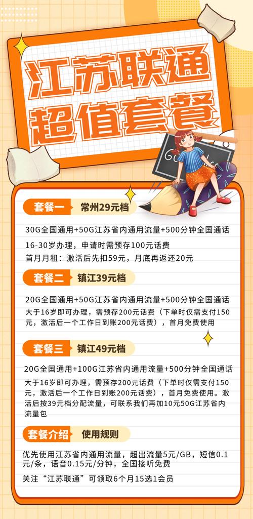 联通卡学生适合什么套餐？