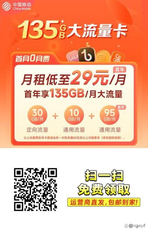 手机流量包月是多少?