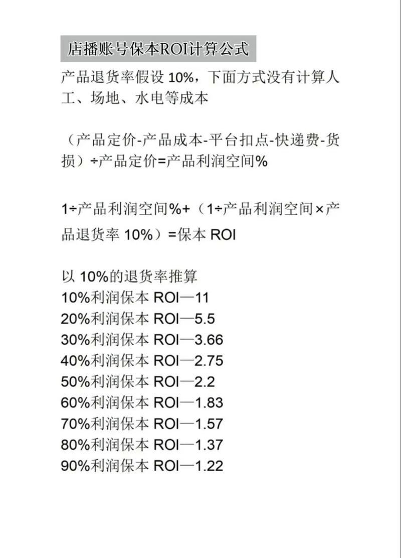 千川投怎么算保本？