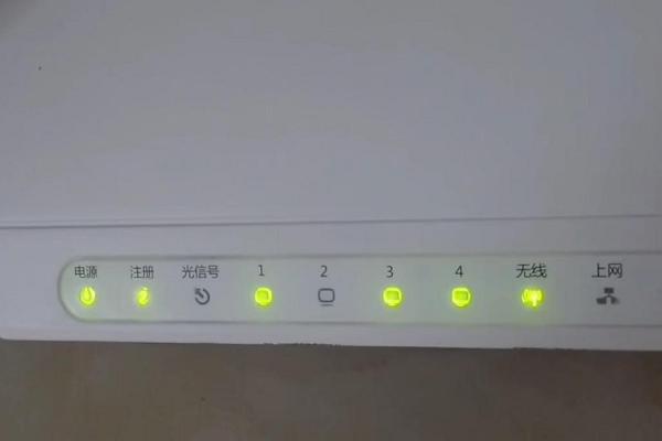 移动宽带灯如何正常闪烁?