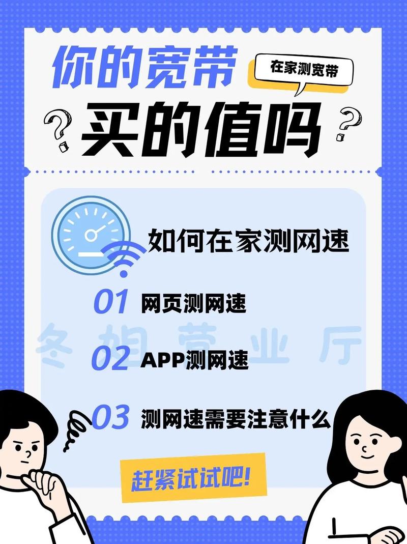 如何测定家庭宽带网速？