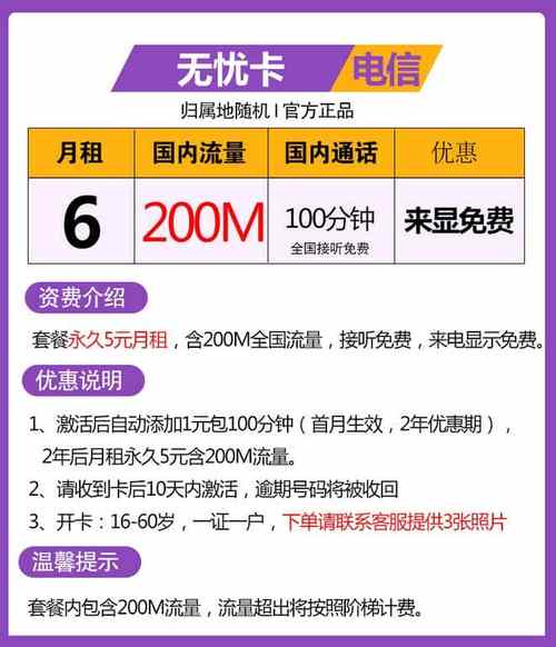 电信有哪些正规卡套餐?