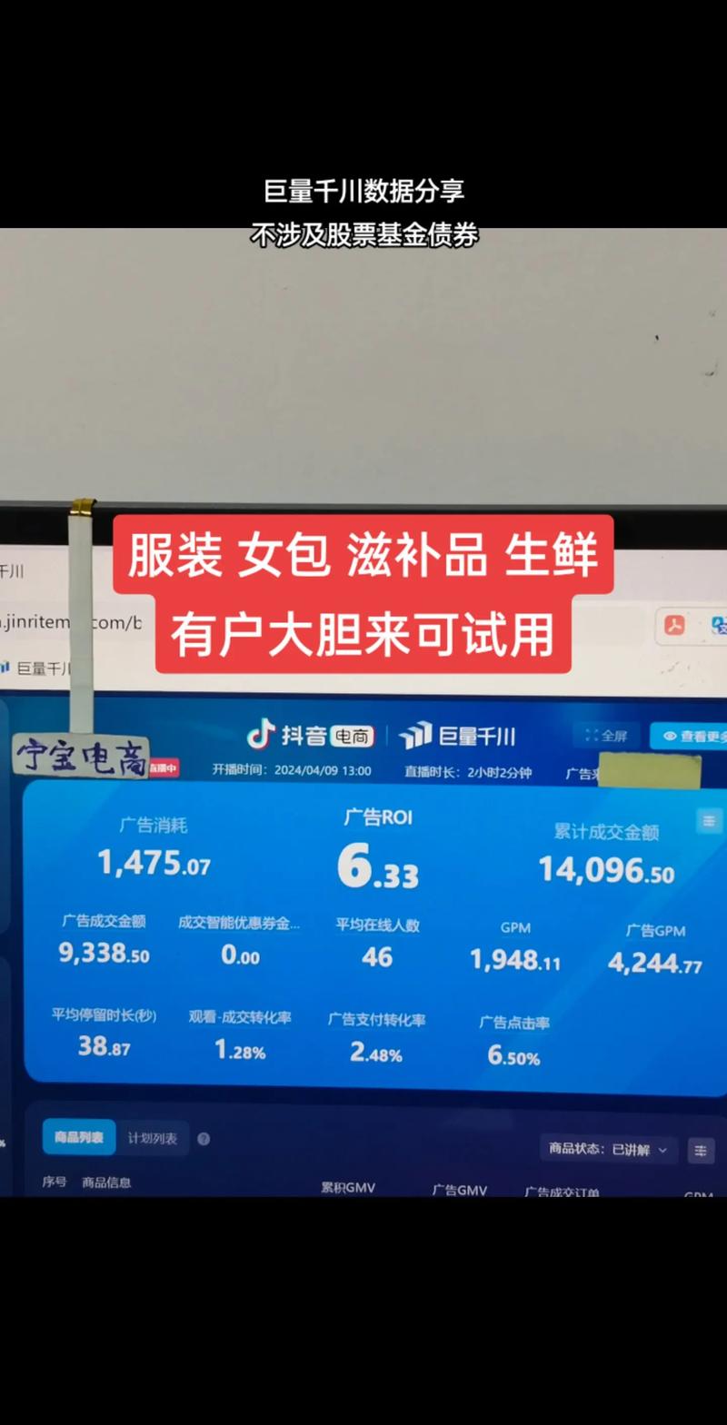 生鲜千川怎么投商品？