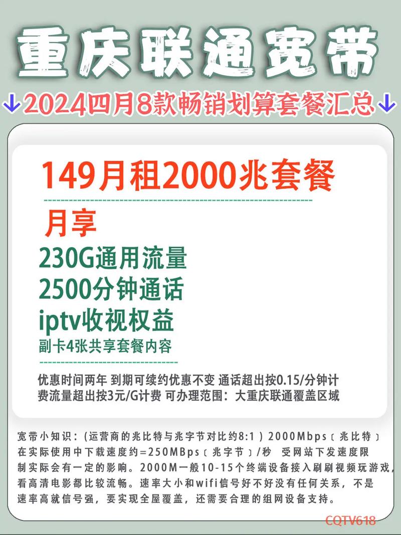 联通卡换成什么套餐划算?
