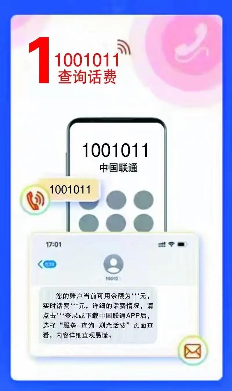 联通卡发什么信息查套餐？