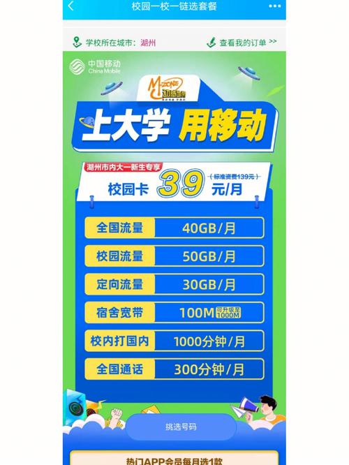 移动学生卡套餐包含哪些?