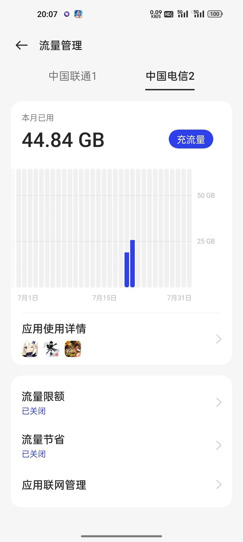 手机流量g表示多少?