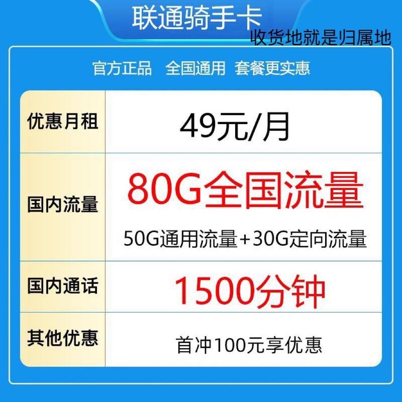 联通卡选什么好套餐好?