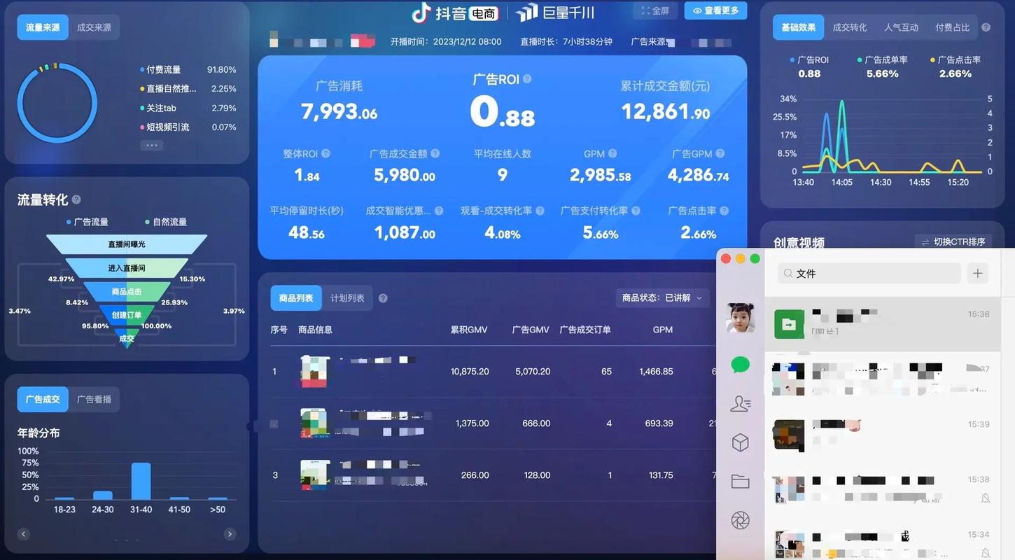 抖音直播投流投千川怎么投电脑？