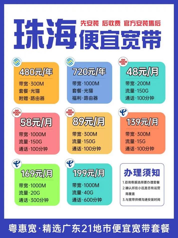 如何办理短期使用宽带?