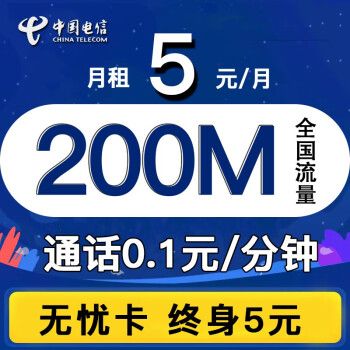 电信卡最低套餐有哪些?