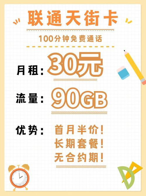 拼多多联通卡有什么套餐?