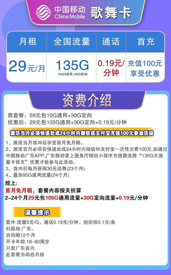 移动卡限速套餐有哪些?