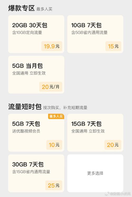 通常每月手机流量多少?