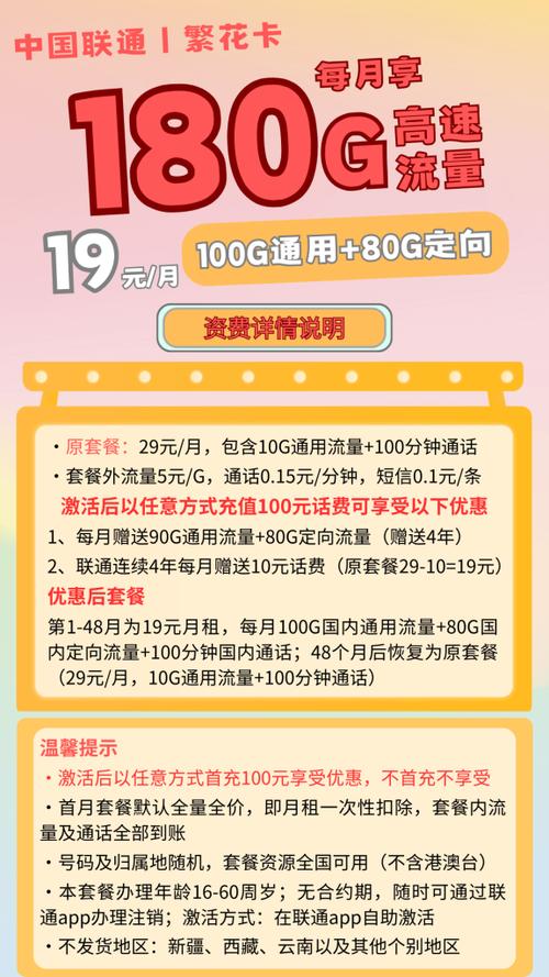 联通卡更改什么套餐便宜流量多？