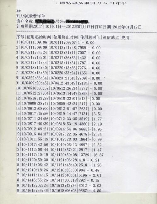 如何查自己家宽带账单?