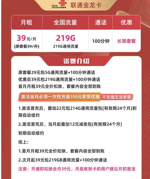 联通卡双4g畅聊王是什么套餐?