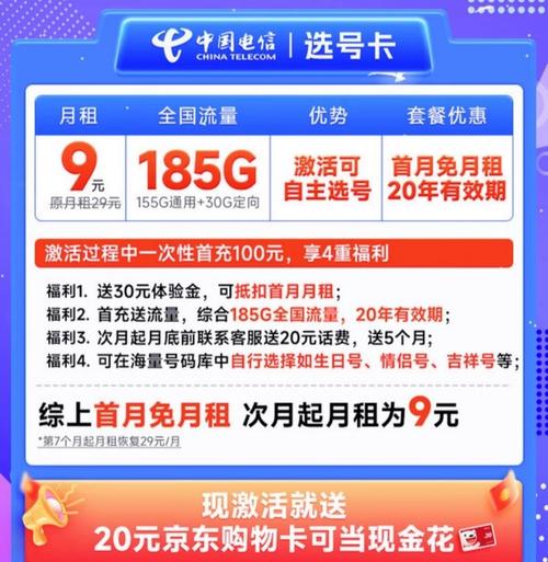 京东流量卡选哪个套餐?