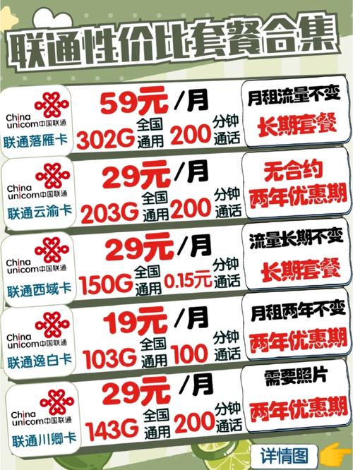 为什么联通卡4g不能用流量套餐?