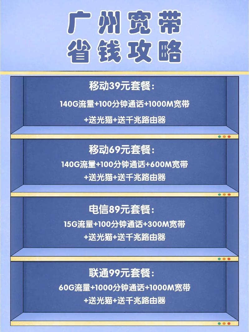 广州办移动卡有哪些套餐?