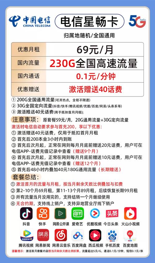 金华电信星卡有哪些套餐？