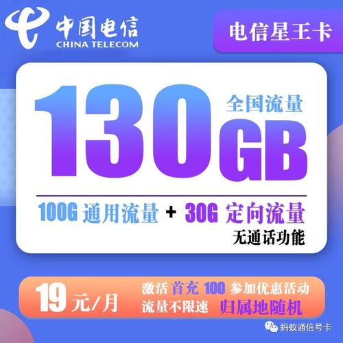 电信星王卡有哪些套餐?