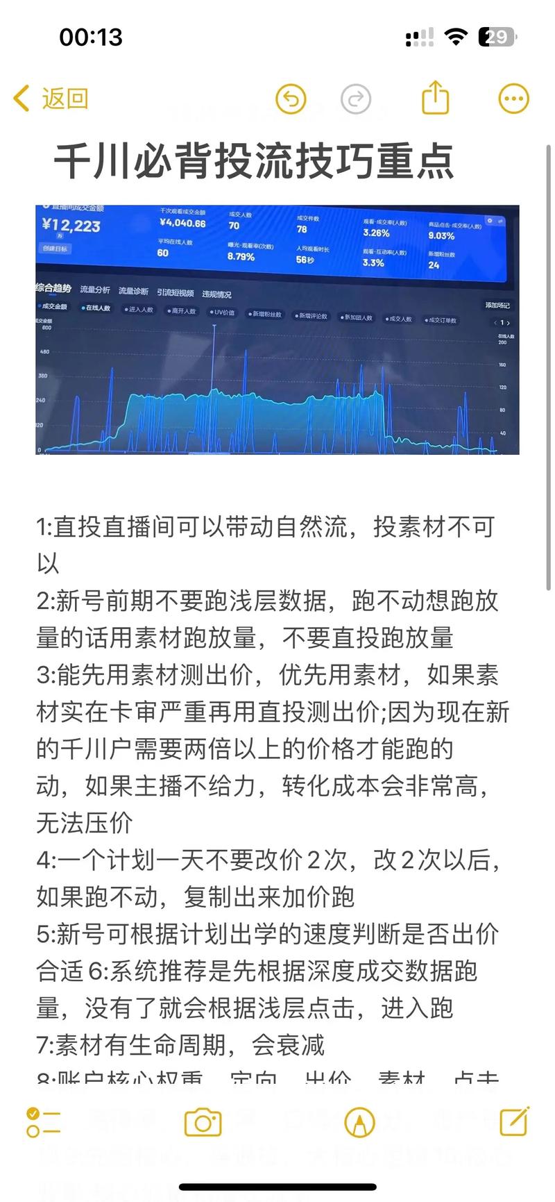 起号阶段千川怎么投?