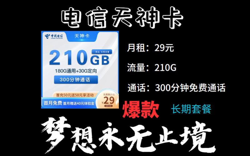 电信都有哪些神卡套餐包?
