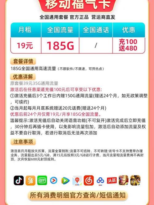 手机月费多少流量才够用?