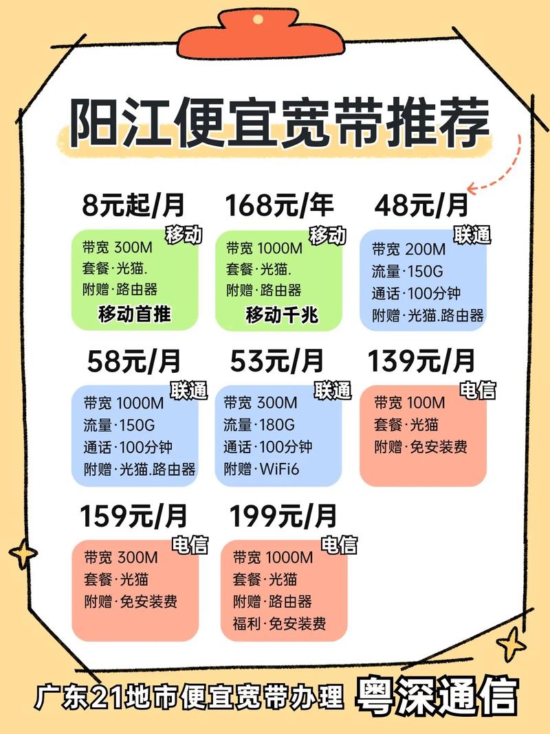 单装宽带如何收费的?