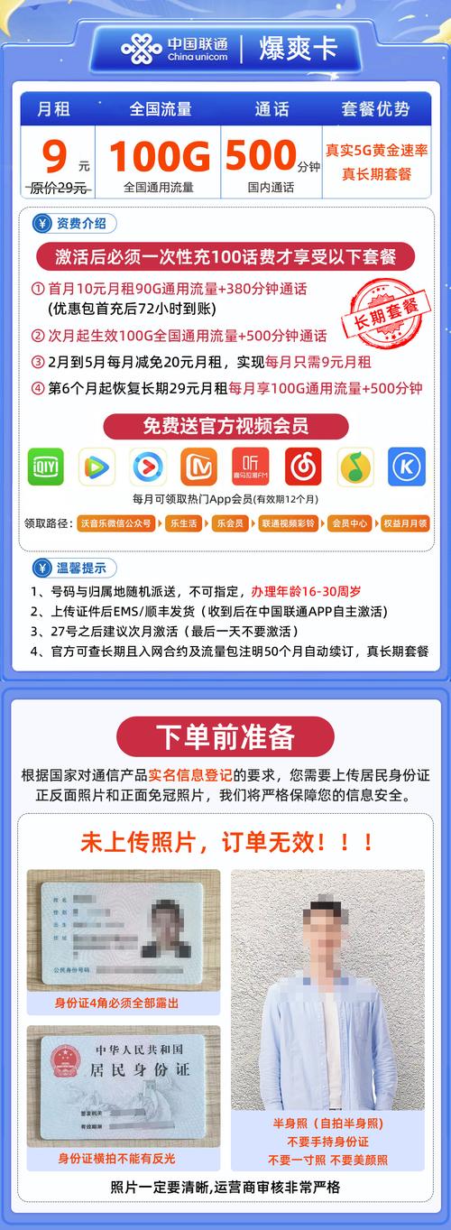 联通卡怎么的套餐划算?