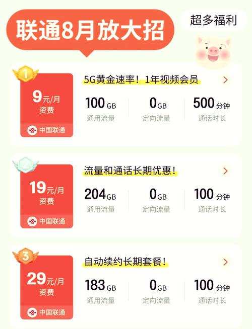 联通卡怎么选会员套餐?