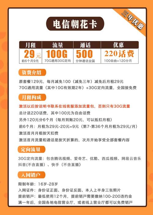 电信最新办卡套餐有哪些?