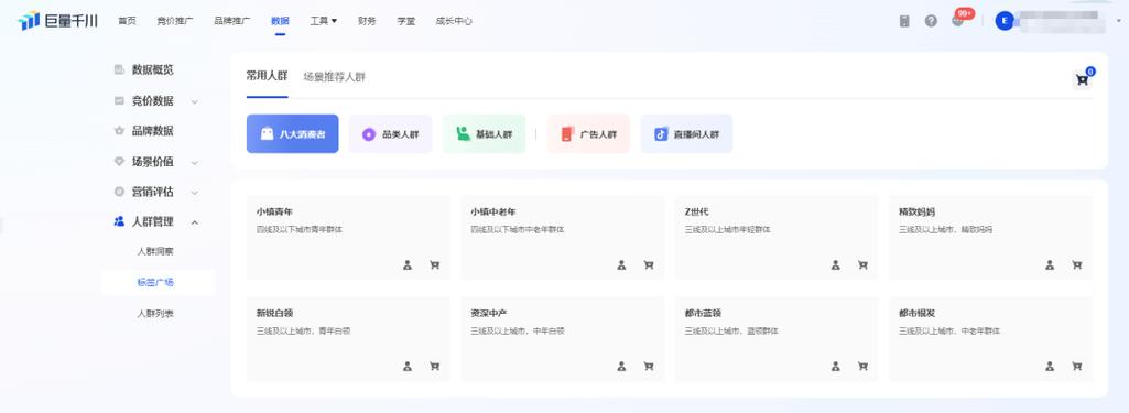 男装千川人群包怎么投？