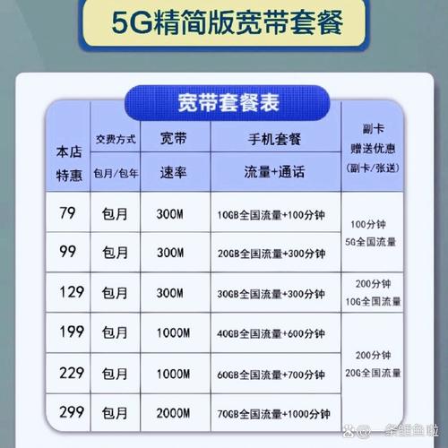 电信宽带卡有哪些套餐?