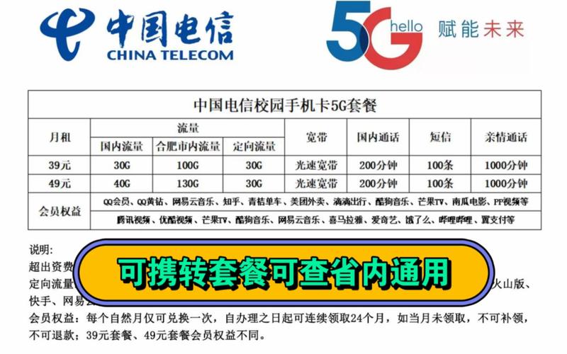电信卡有哪些套餐怎么查?