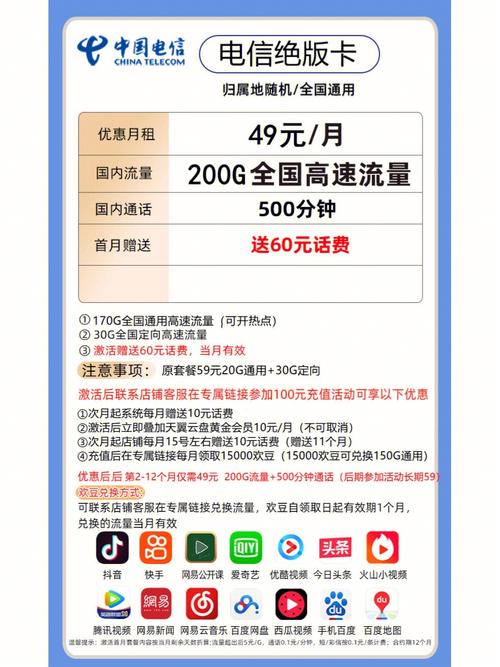 兴义市电信卡套餐有哪些?