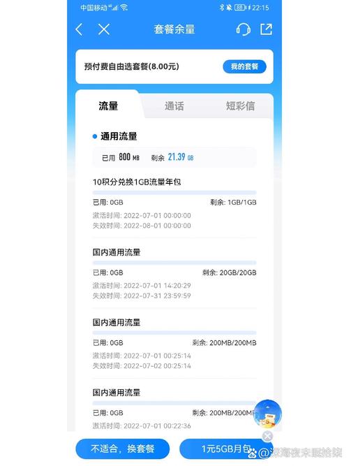 成都捷普移动卡套餐有哪些?