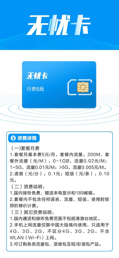 电信号无忧卡套餐包含哪些？