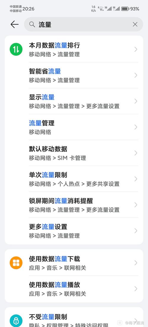 手机流量夜间限制多少G?