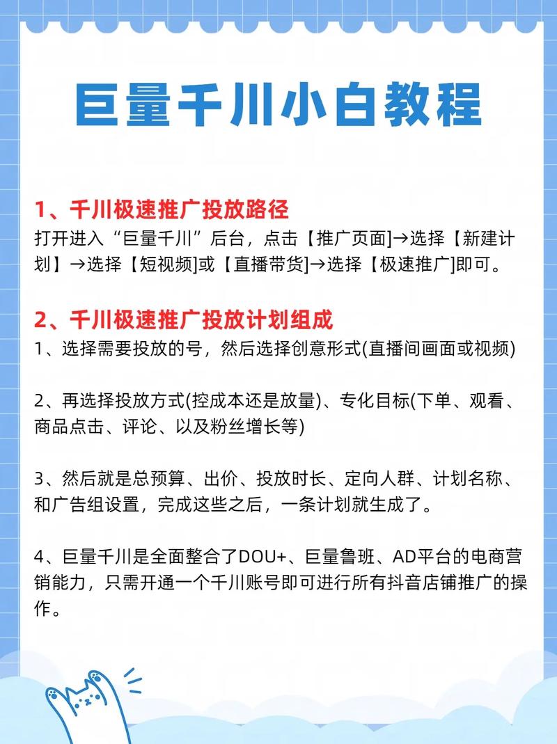 巨量千川怎么投图文轮播?