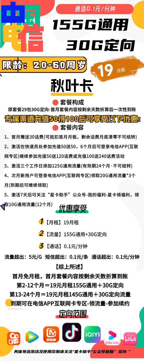 电信卡有哪些5G套餐？