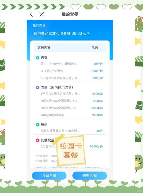 辽源移动8分卡套餐有哪些?
