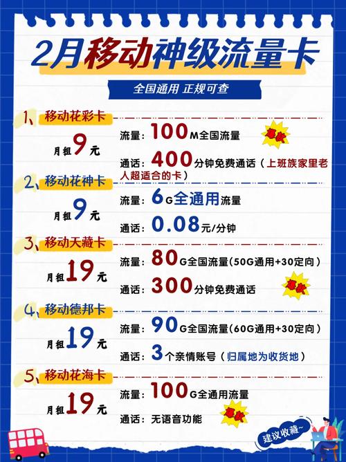 山西移动卡9元套餐有哪些?