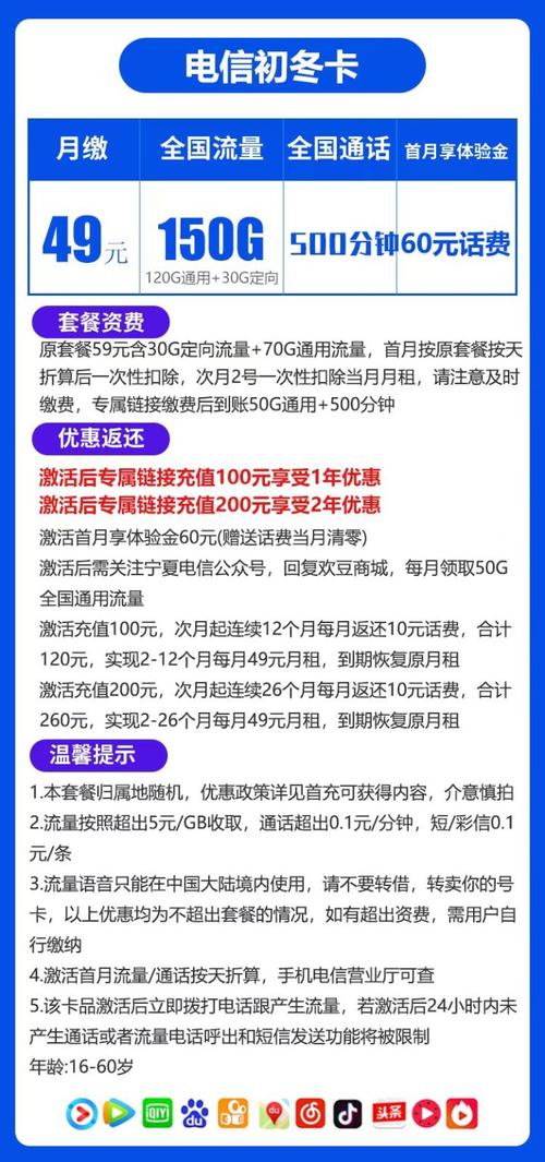 电信卡多久才能办好套餐?