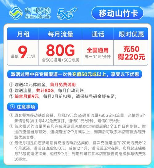 如何查询移动流量卡的套餐信息？