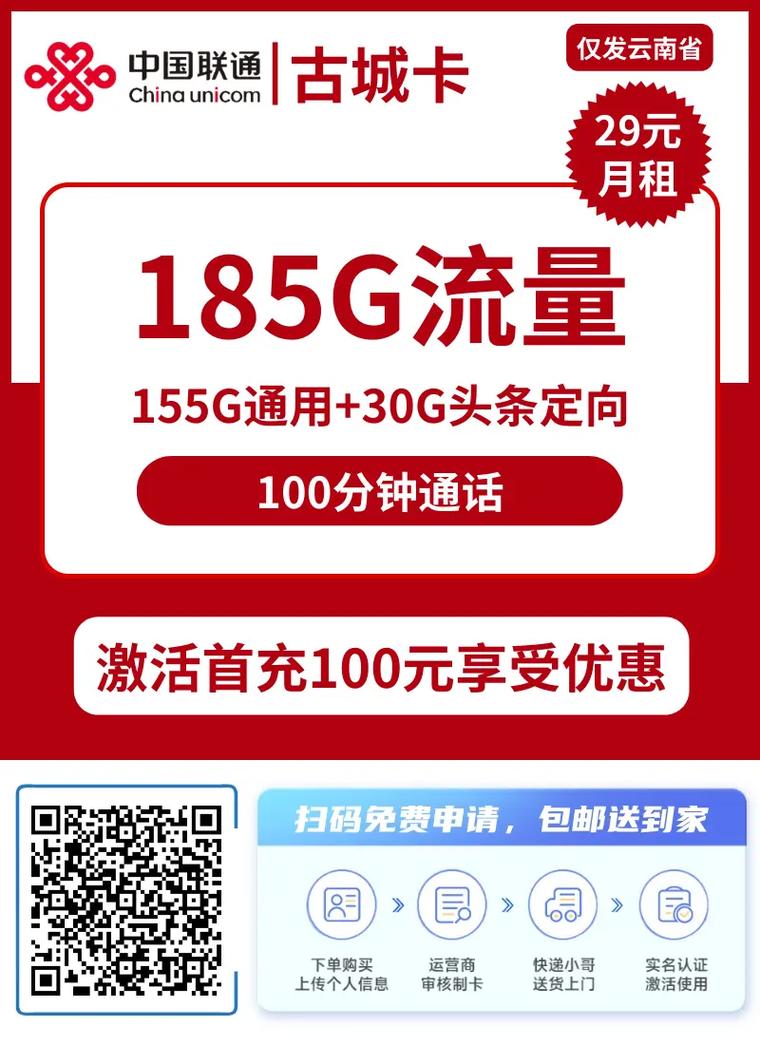 联通卡的移动套餐怎么样？