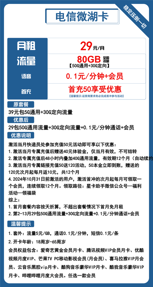 电信哪里领福利卡套餐?