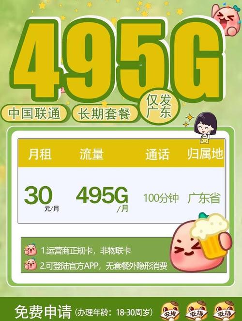 联通卡套餐哪个实惠广东?
